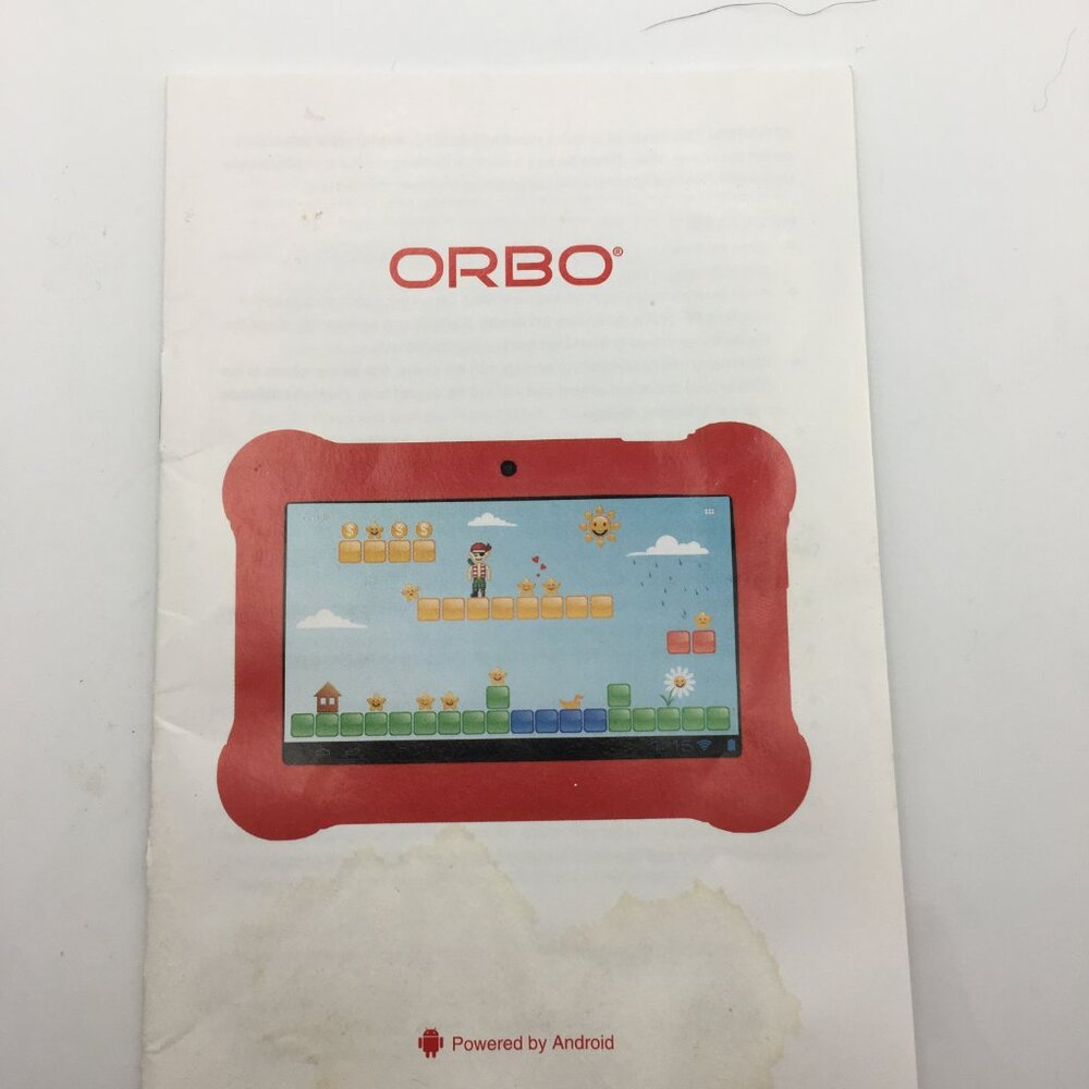 Orbo Jr. Android Wi-Fi Tablet 7" Touch Display Special Kids Edition Pink OR3097
